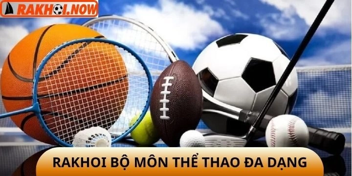 Rakhoi có nhiều bộ môn thể thao phổ biến