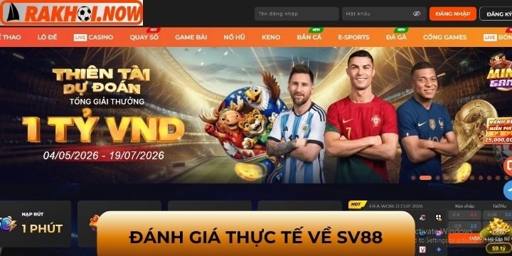 Nên chơi gì khi đến với nhà cái uy tín Sv88