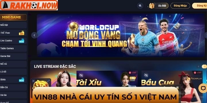 Vin88 nhận nhiều sự quan tâm từ game thủ 