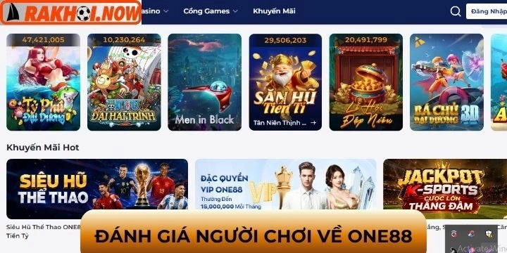 Top game thu hút người chơi đến với One88