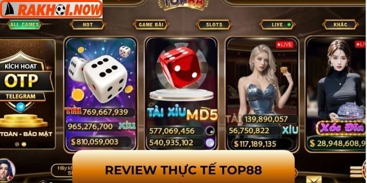 Đánh giá thực tế từ người dùng về cổng game Top88