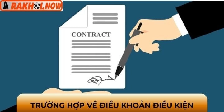 Các trường hợp trang web không giải quyết điều khoản điều kiện
